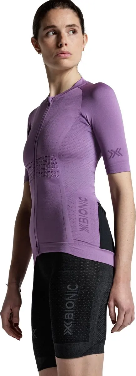 X-Bionic Xceed Ride Fietsshirt Dames - M - Dusty Rose