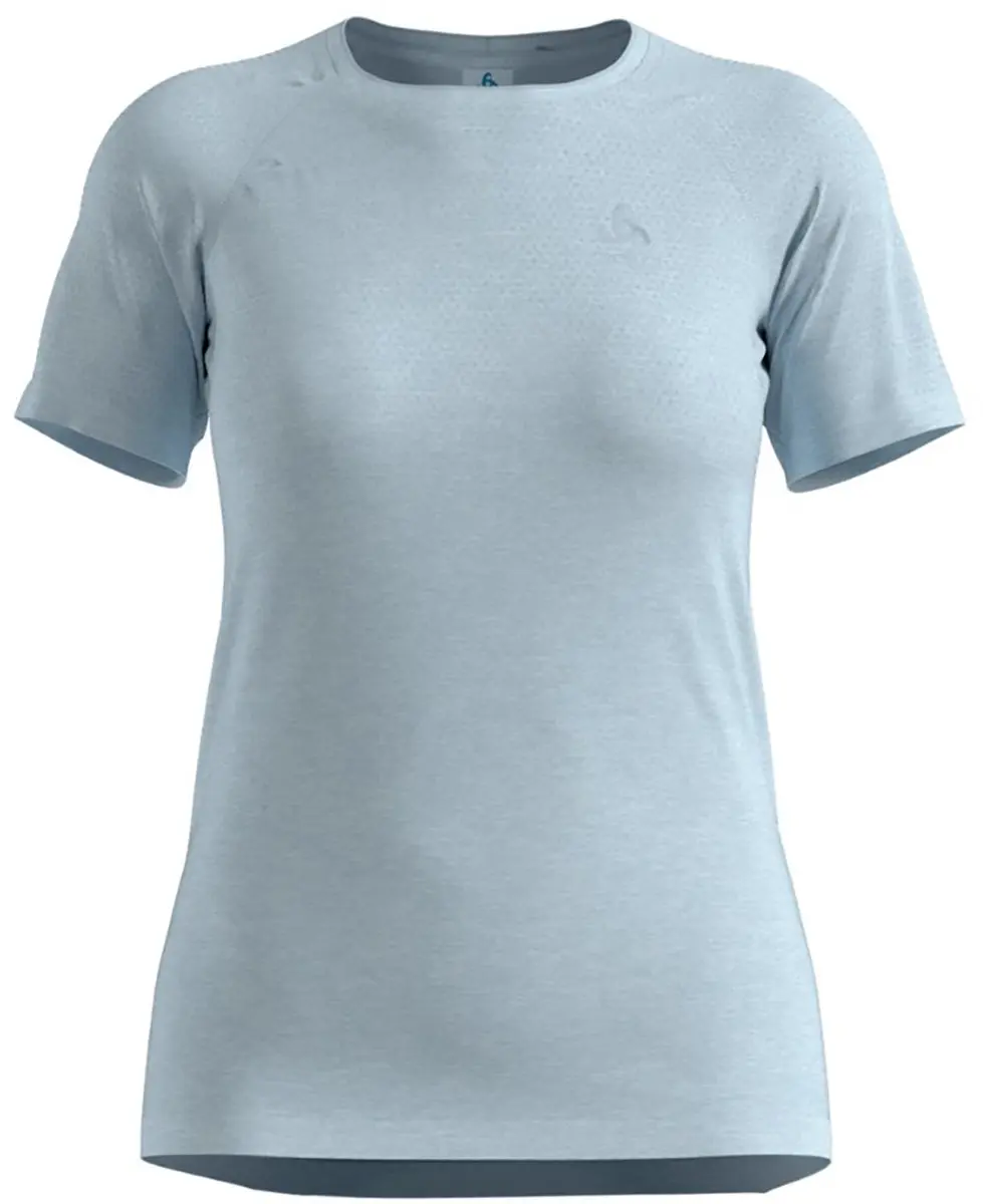 Odlo Odlo T-shirt crew neck s/s ESSENTIAL SEAMLESS BLAUW