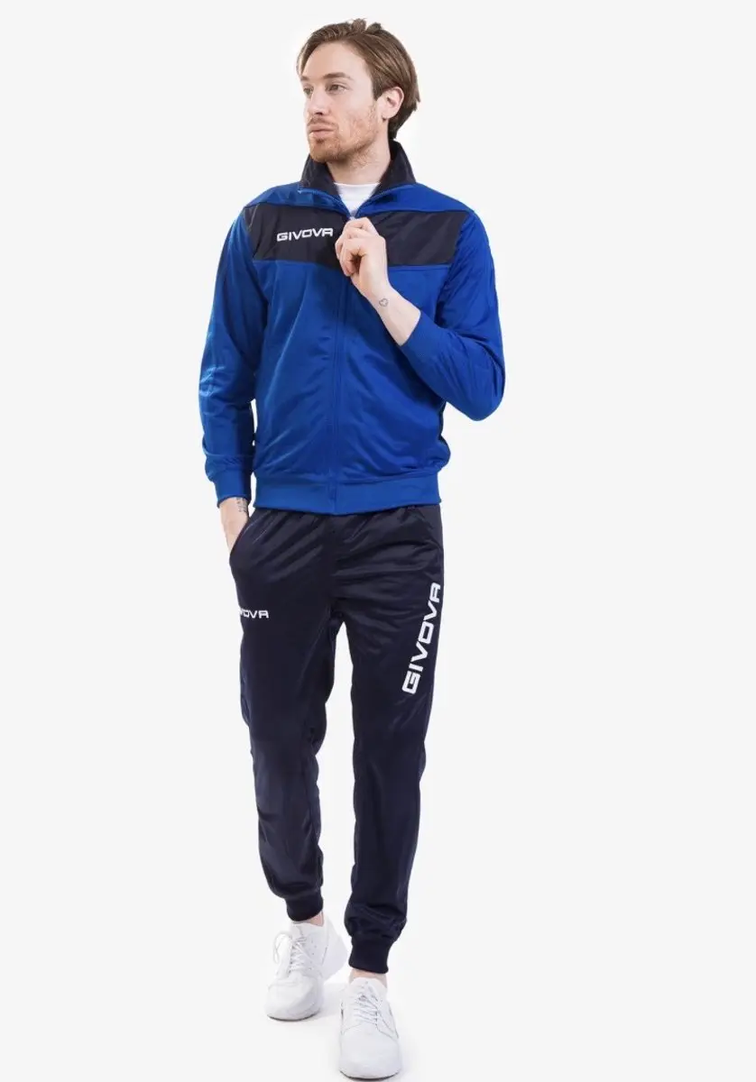 Givova Visa Trainingspak Blauw,Zwart M Man