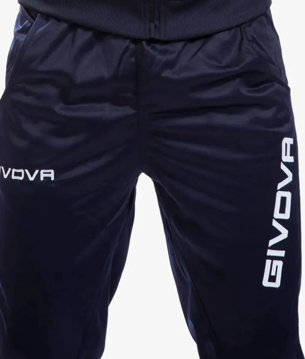 Givova Visa Trainingspak M - Navy/Royal Blauw