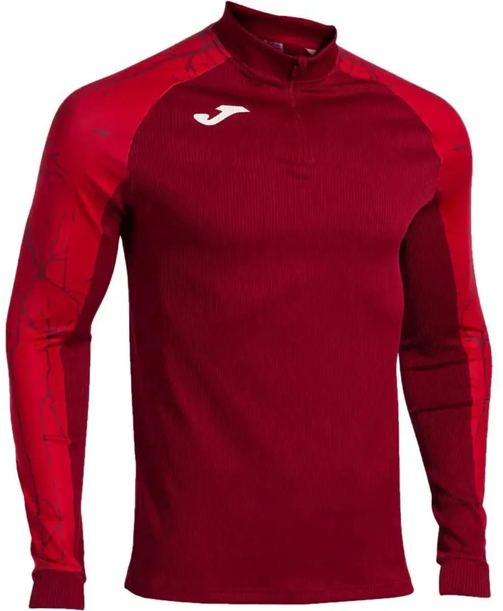 Joma Elite Ix Sweatshirt Met Halve Rits Rood 12-14 Years Jongens
