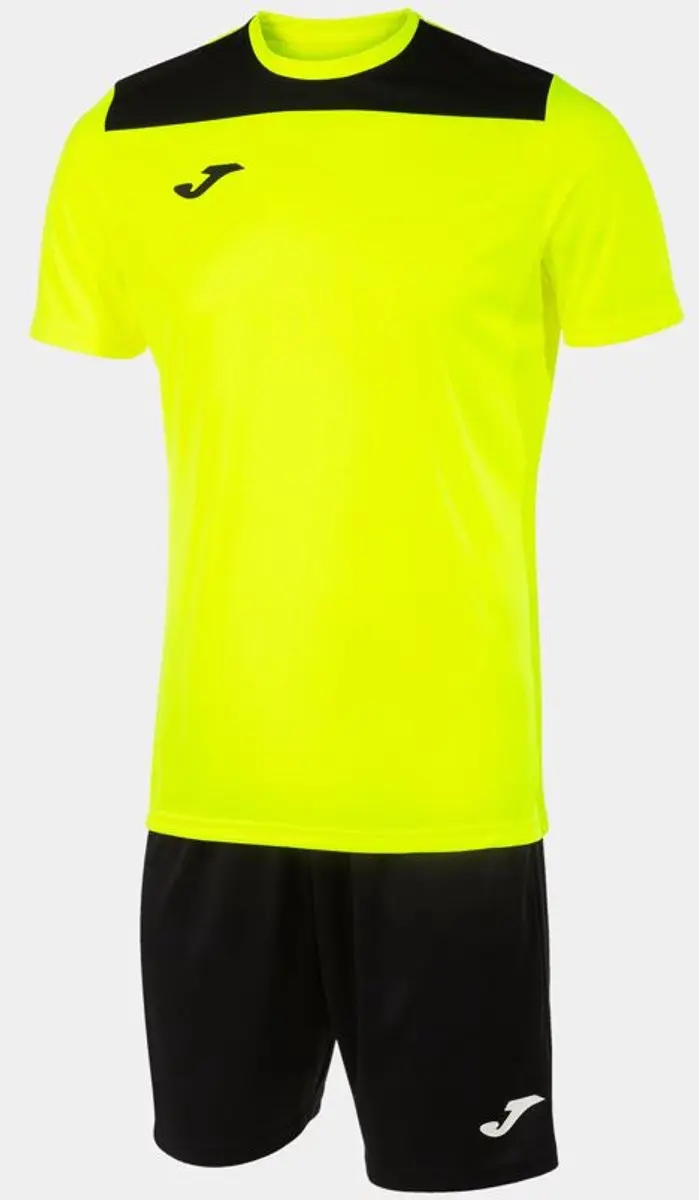 Joma Phoenix II Sportset - Fluor Geel/Zwart - 2XL