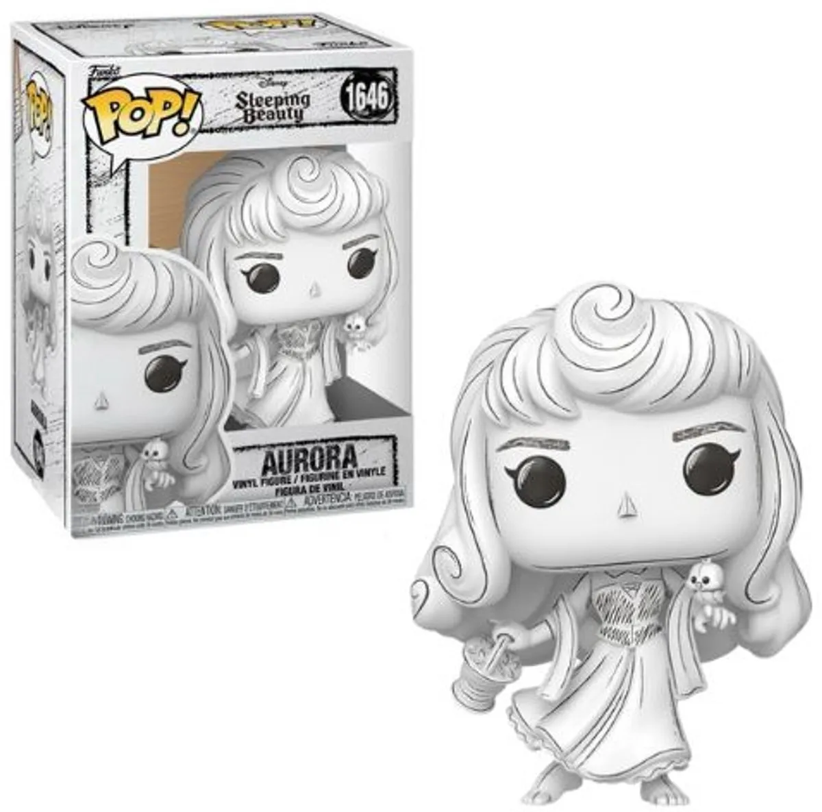 Funko Pop! Disney Sketched Aurora #1646 - Multicolor
