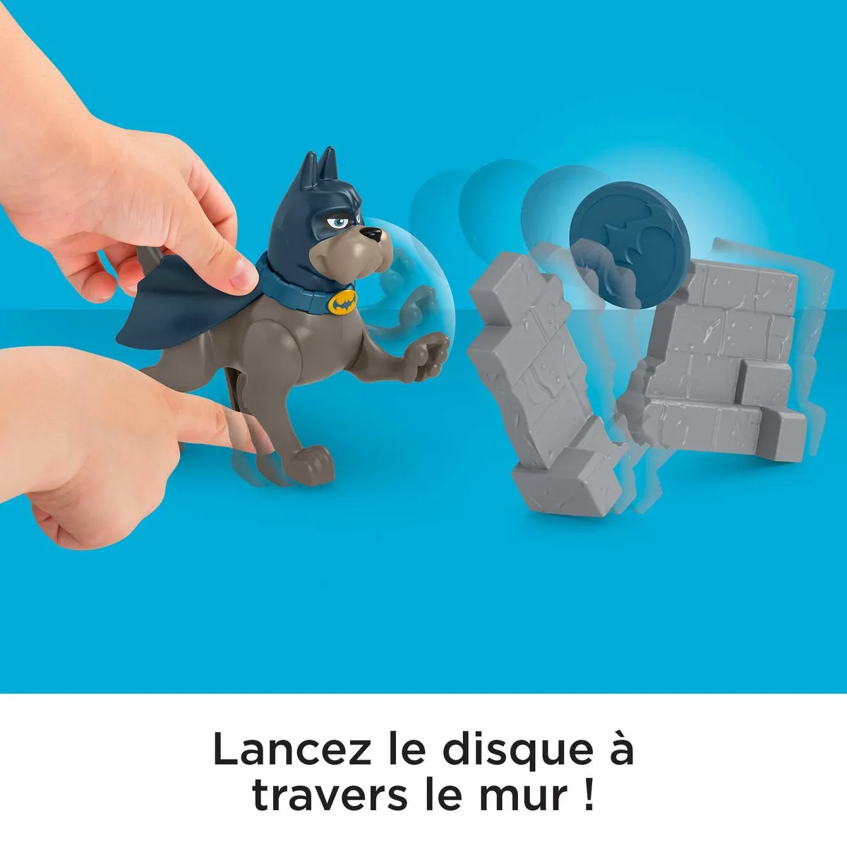 Fisher-Price DC League of Super-Pets Disk Launch Ace HGL11 - Meerkleurig