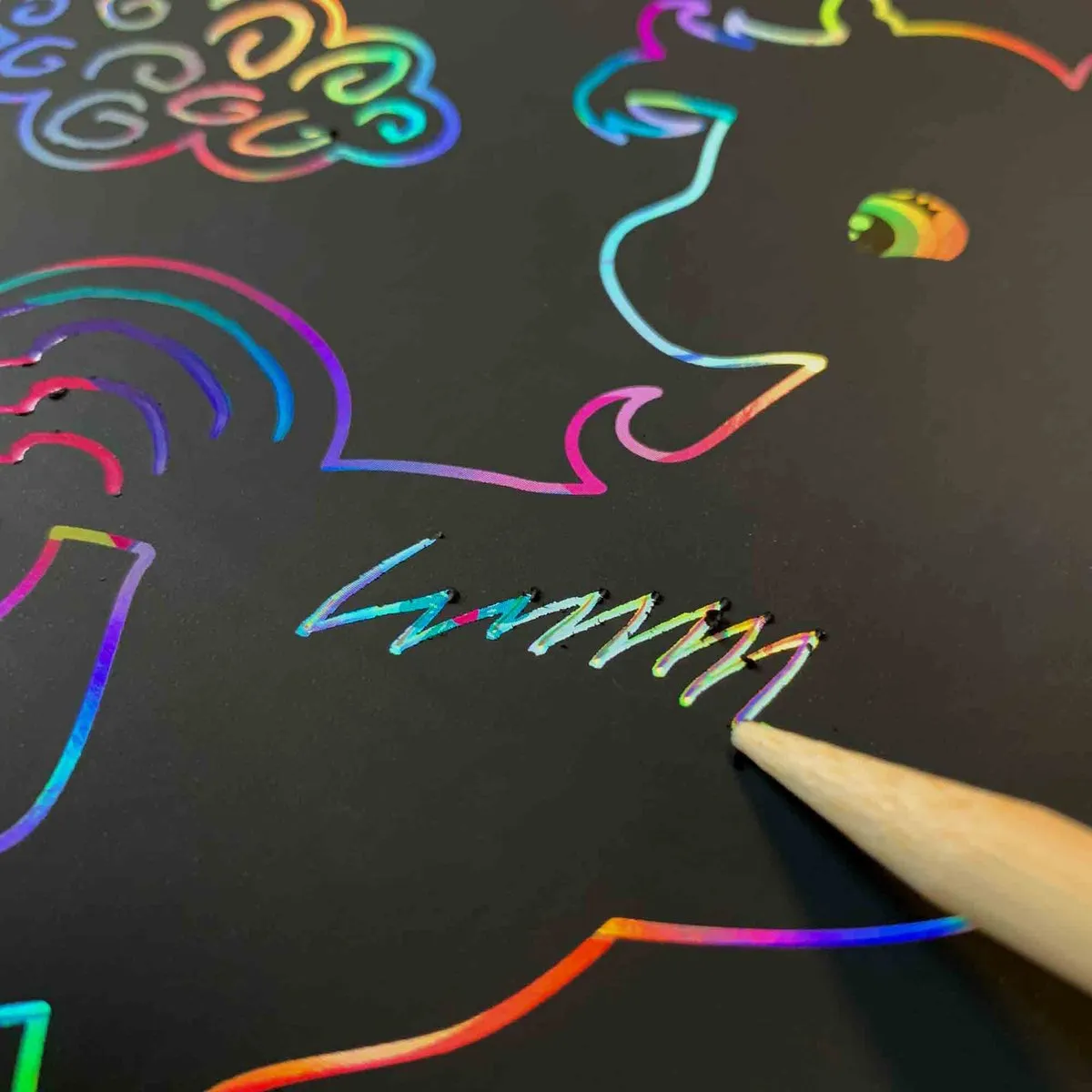 SES Creative Doe Kleurboek Glitter 3-in-1 - 15 Pagina's