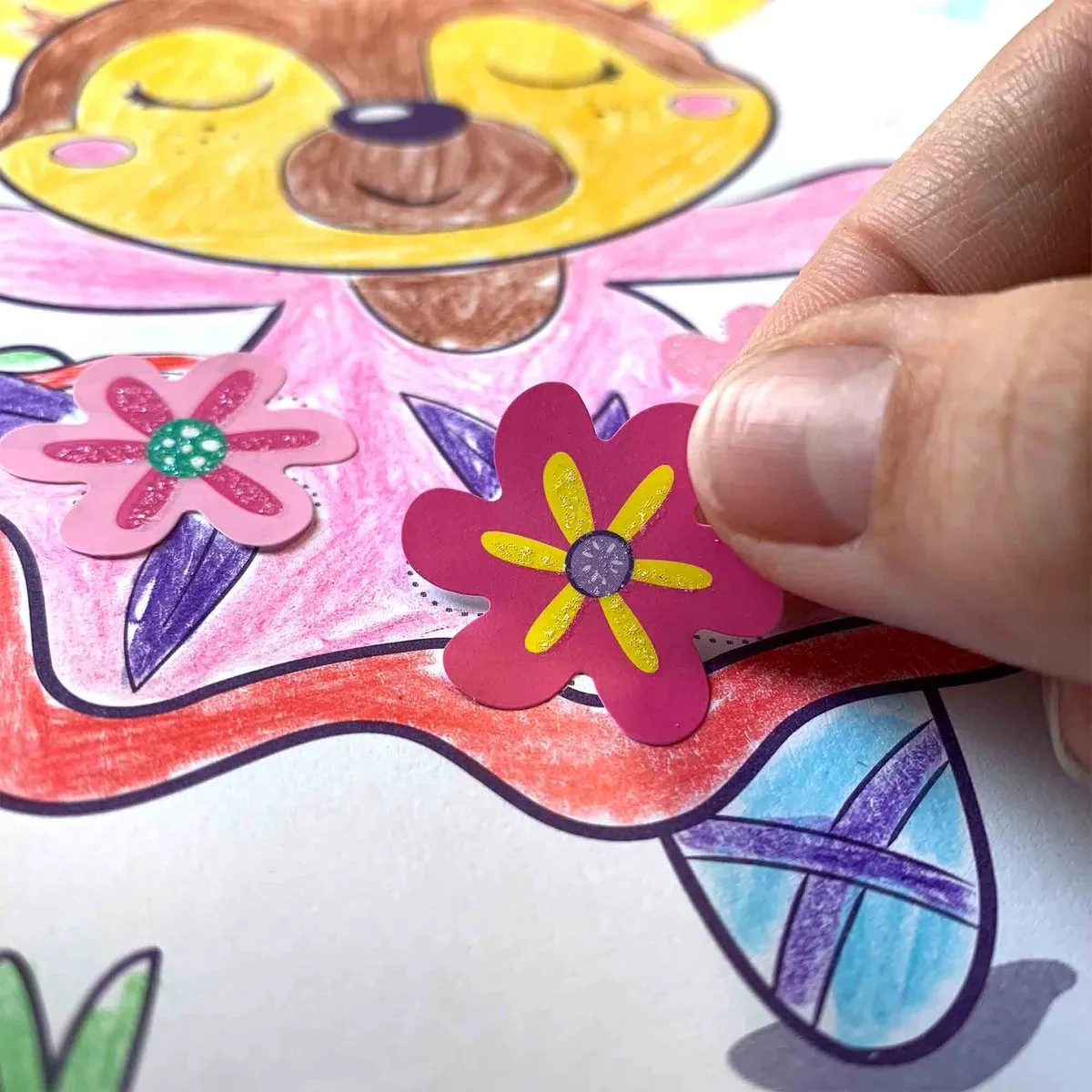 SES Creative Doe Kleurboek Glitter 3-in-1 - 15 Pagina's