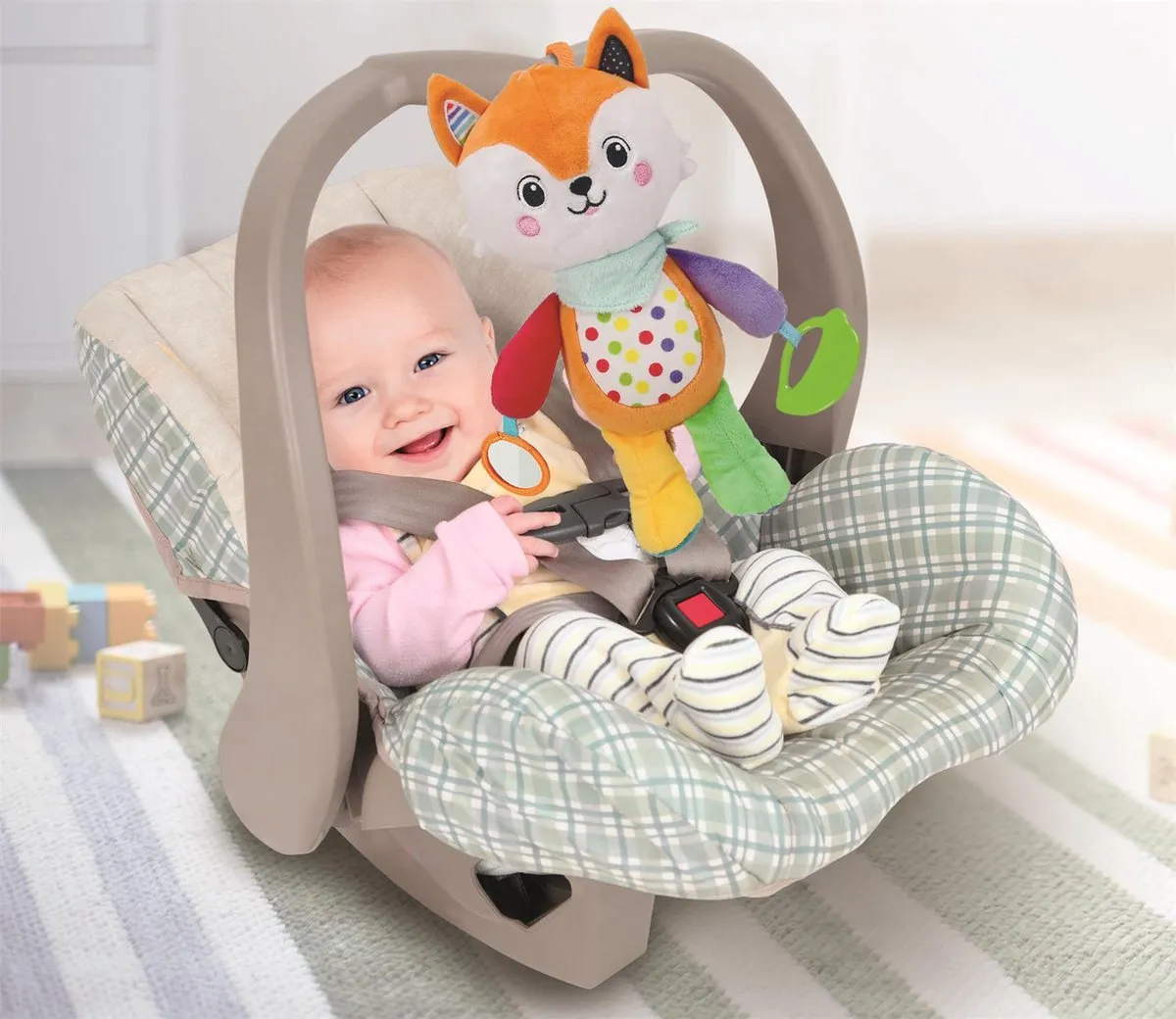 Clementoni Happy Fox Interactieve Knuffelvos - Multicolor