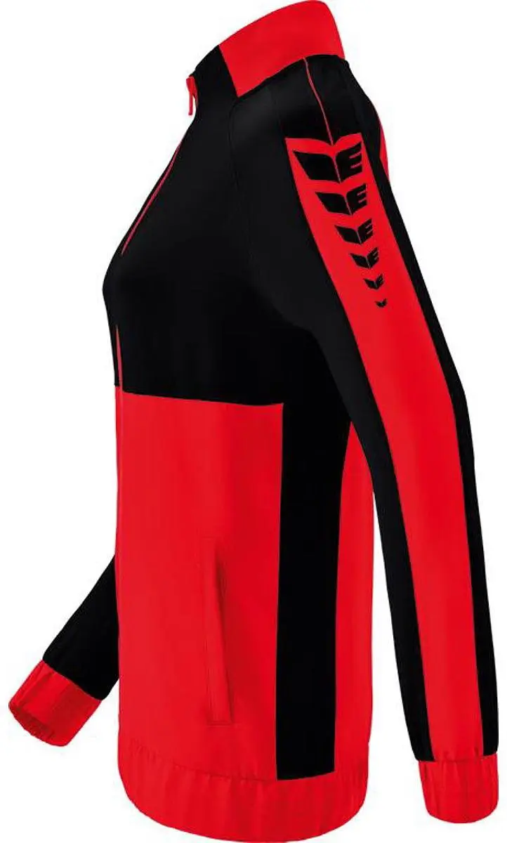 Erima Six Wings Presentatiejack Dames - 42 - Zwart/Rood
