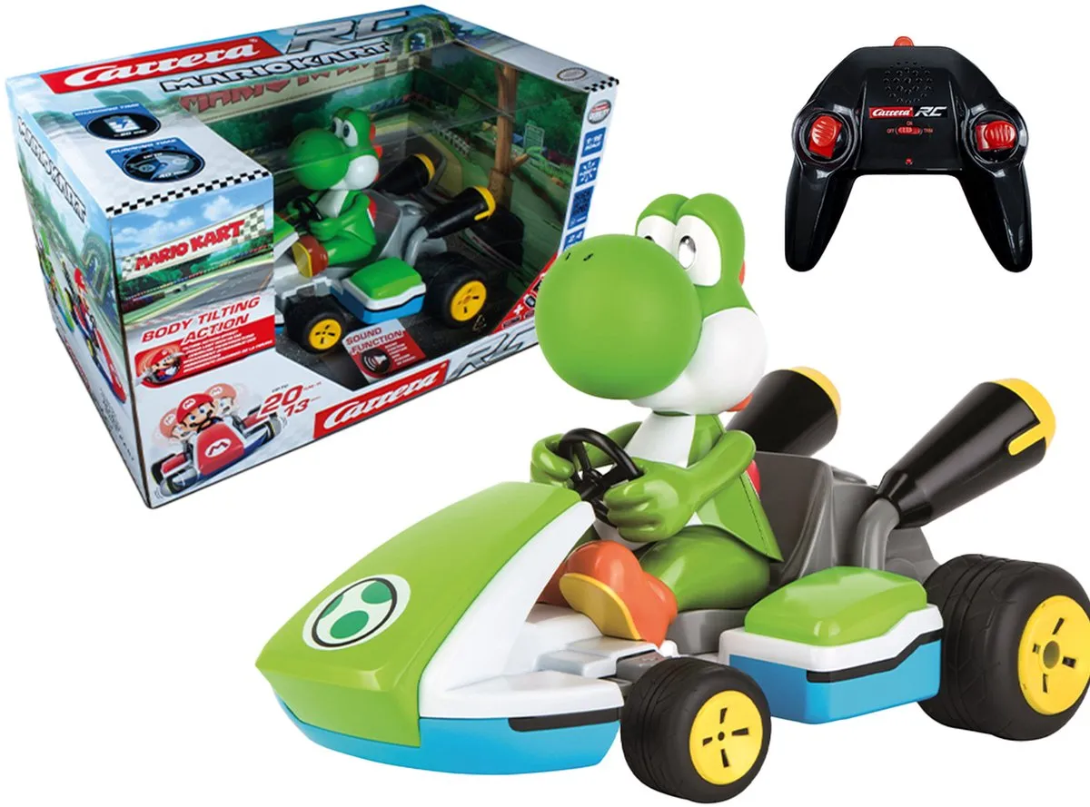 Carrera RC Mario Kart Yoshi Auto 1:16