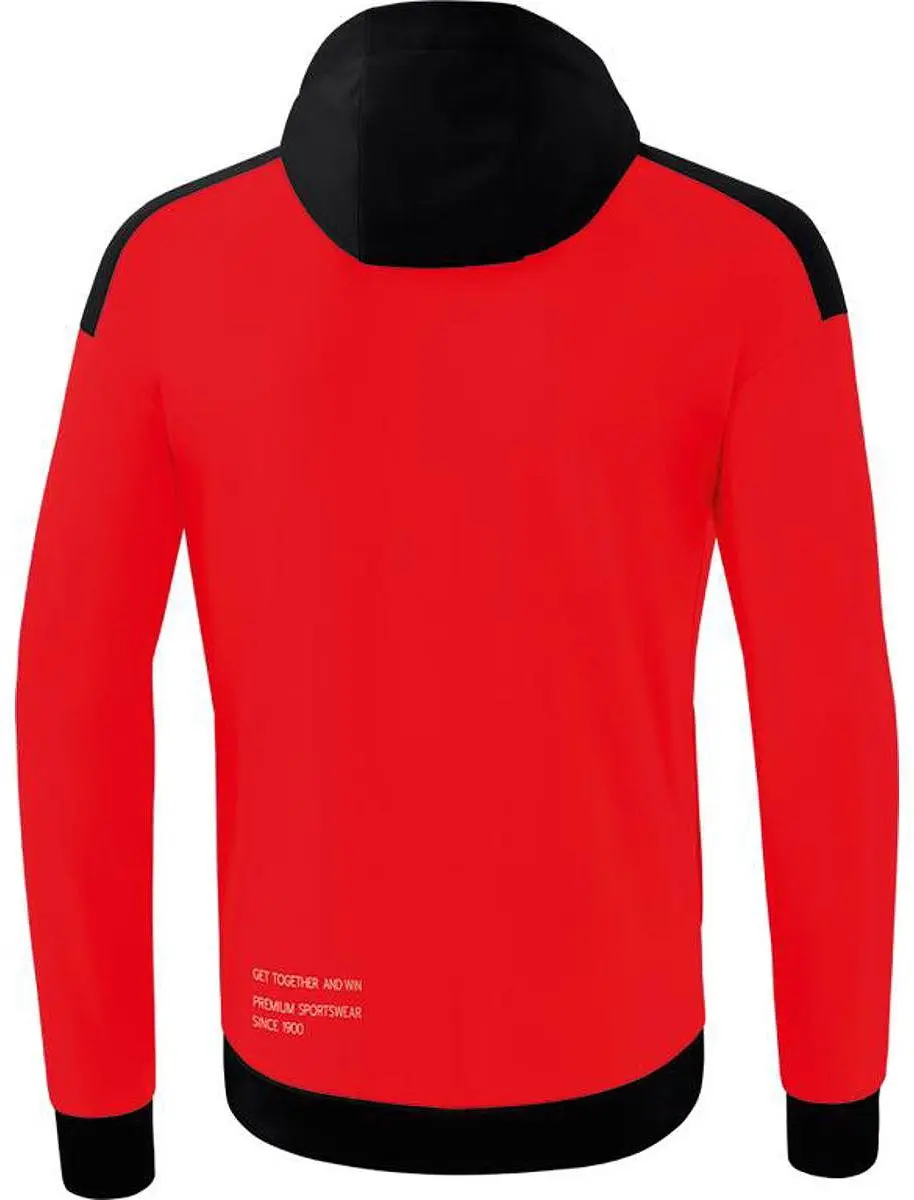 Erima Change Trainingsjack Kinderen 152 - Rood/Zwart/Wit