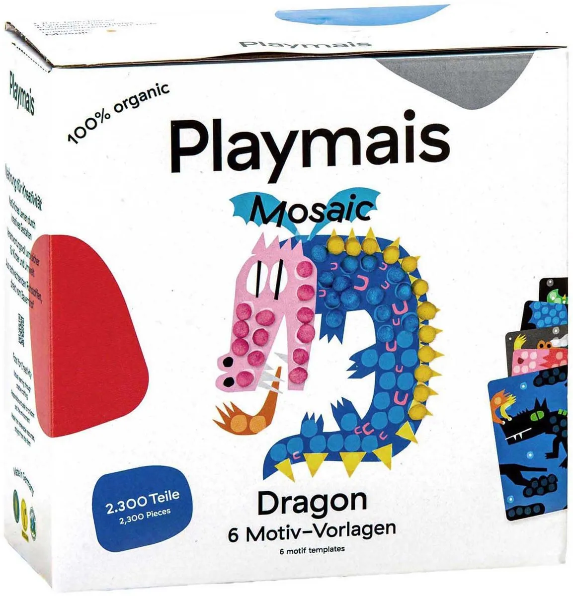 PlayMais Mosaic Draak - 2300 Stukjes