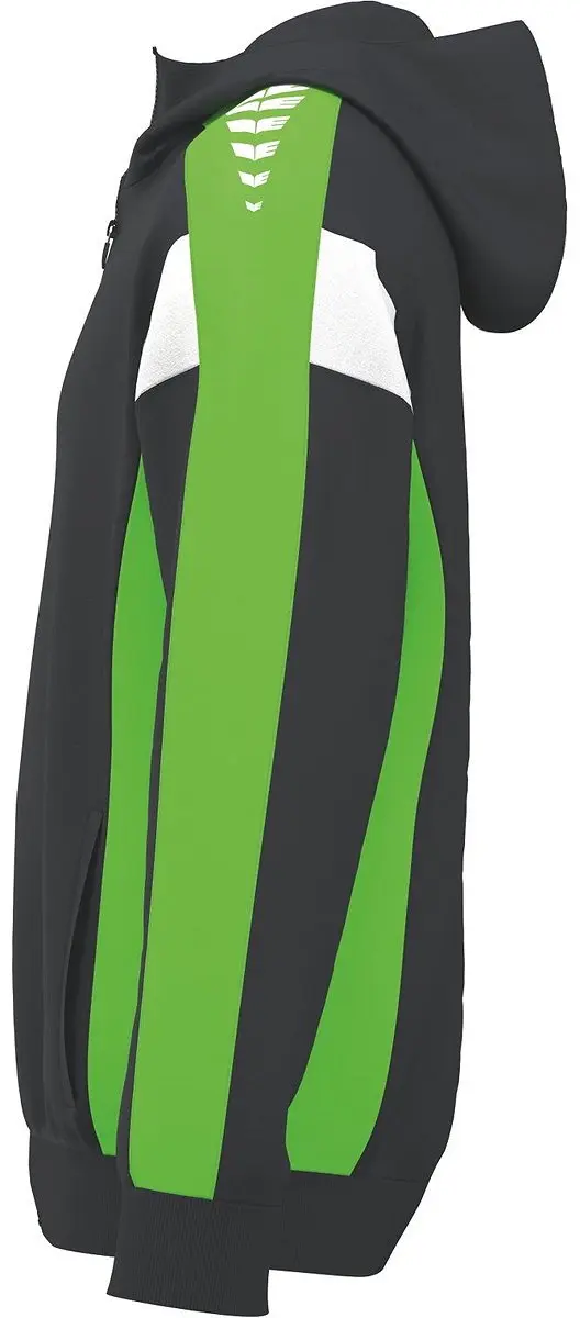 Erima Celebrate 125 Trainingsjack - Zwart/Green Gecko L
