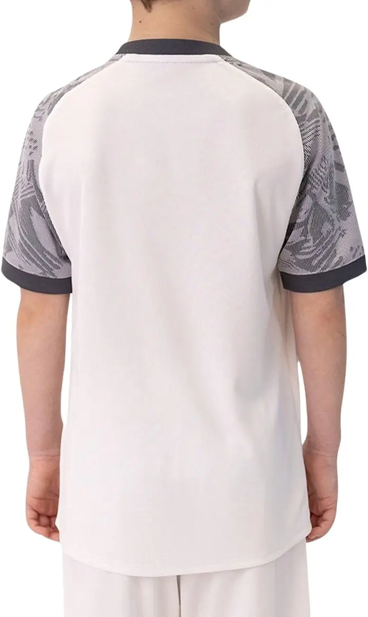 Jako Iconic SS Shirt Junior 164 - Wit/Grijs - afbeelding 6 van 6