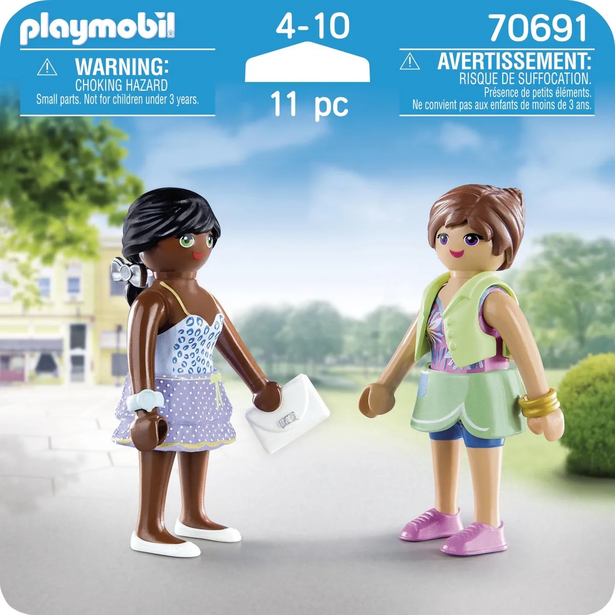 Playmobil 70691 DuoPack Winkelende Meiden - Multicolor