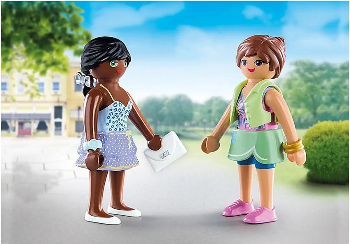 Playmobil 70691 DuoPack Winkelende Meiden - Multicolor