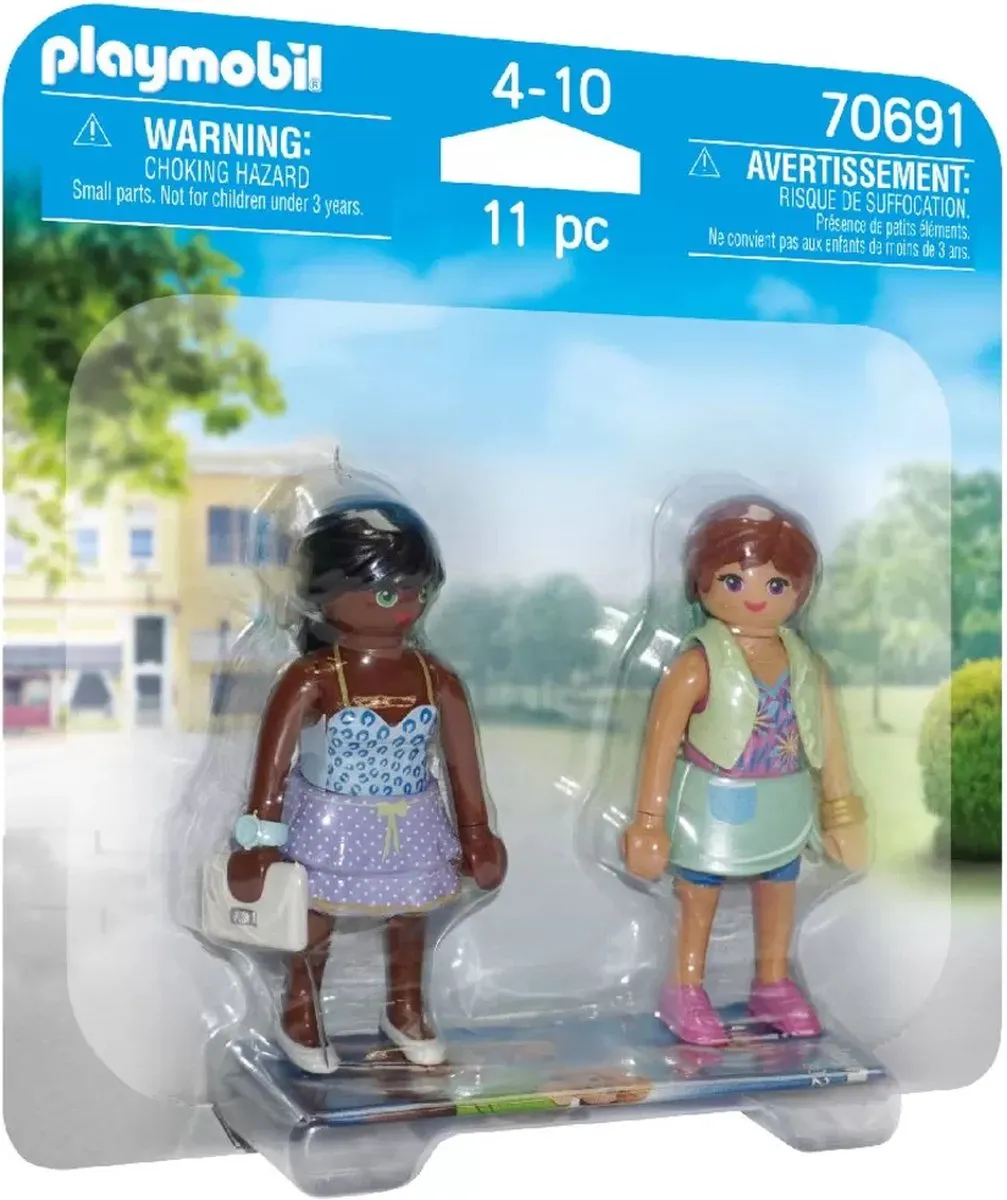 Playmobil 70691 DuoPack Winkelende Meiden - Multicolor