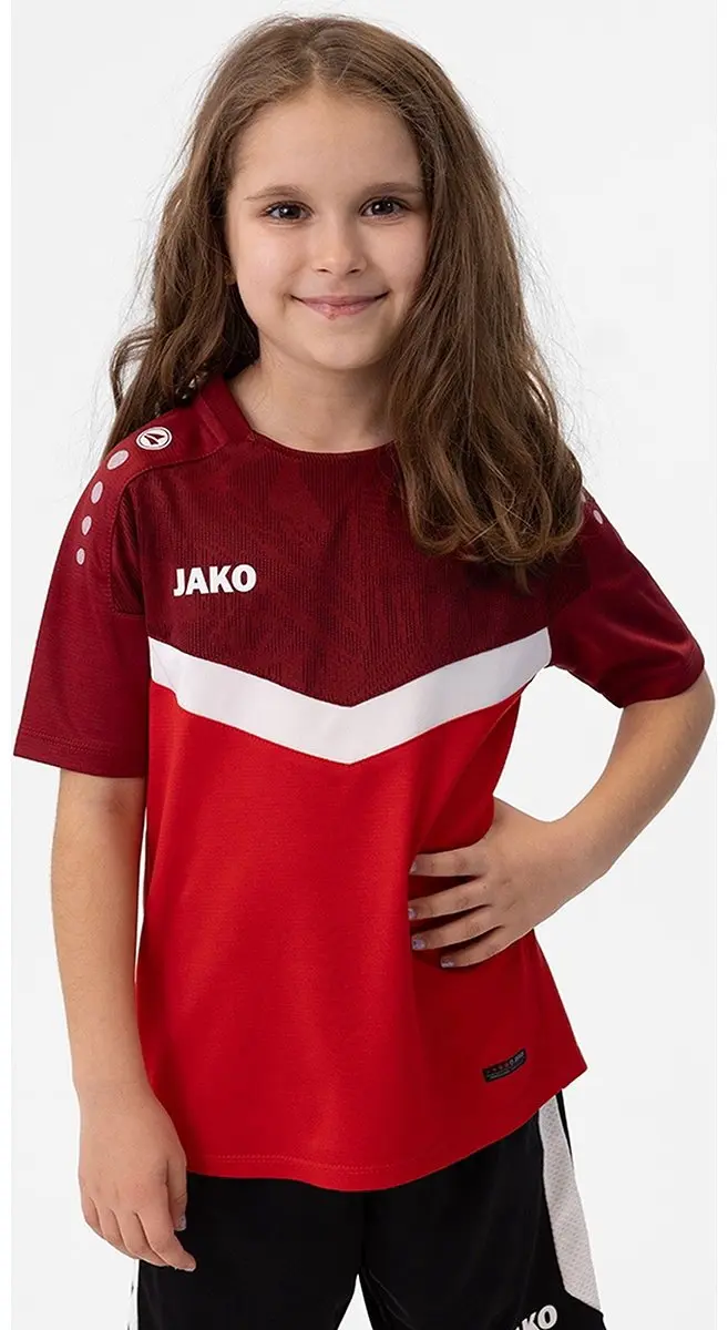 JAKO Iconic T-Shirt Kinderen 152 - Rood