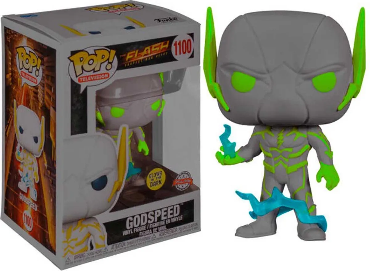 Funko POP DC Comics The Flash #1100 Godspeed - Glow In The Dark
