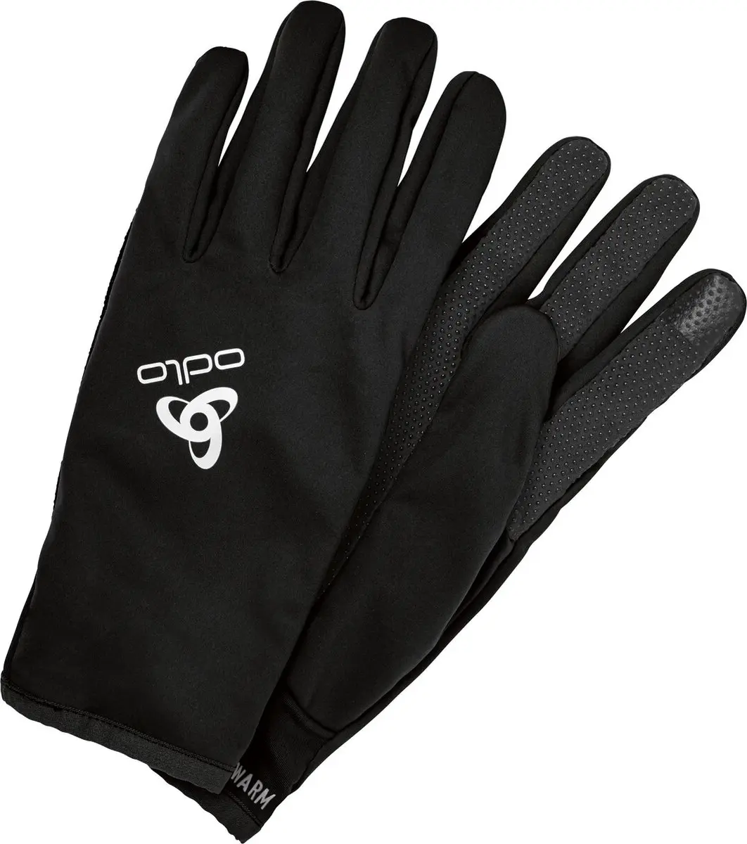 Odlo Ceramicool Grip Handschoenen, zwart