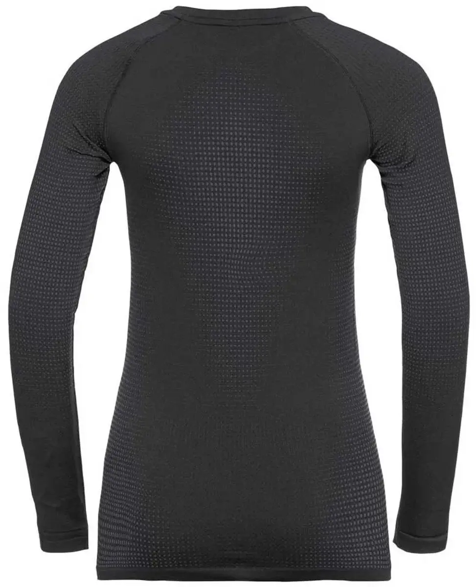 ODLO BL TOP Crew Neck Performance Warm EC Thermoshirt - Zwart M