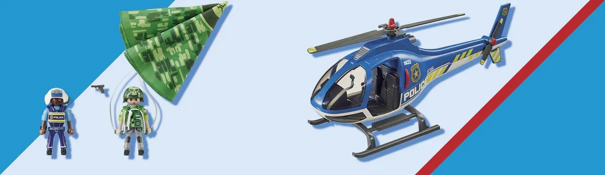 Playmobil City Action Politiehelikopter 70569 - Multicolor