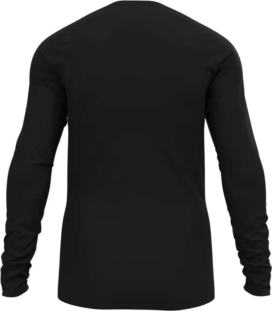 ODLO Bl Top Crew Neck L/S Active F-Dry - Maat L - Zwart - afbeelding 2 van 6