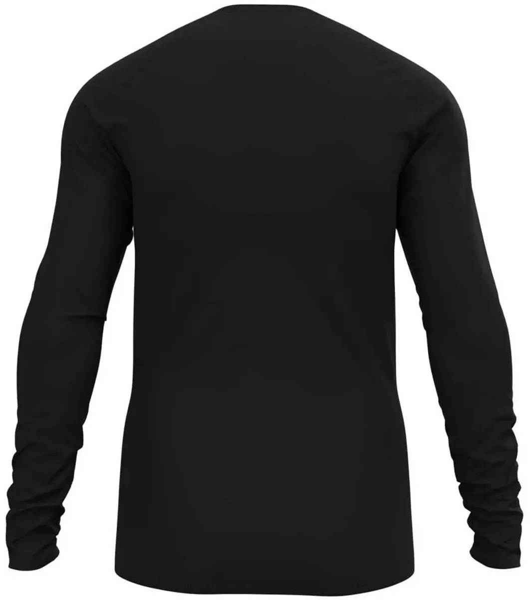 ODLO Bl Top Crew Neck L/S Active F-Dry - Maat L - Zwart - afbeelding 3 van 6