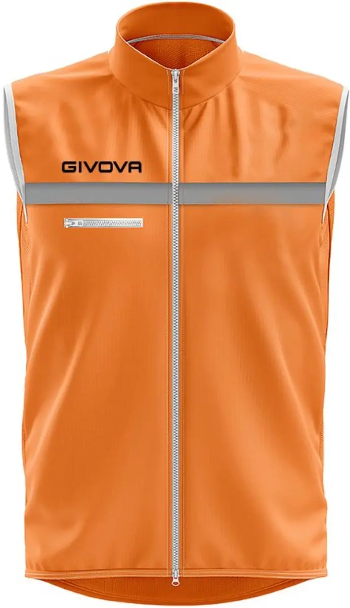 Givova Reflecterend Trainingsvest - One Size - Oranje