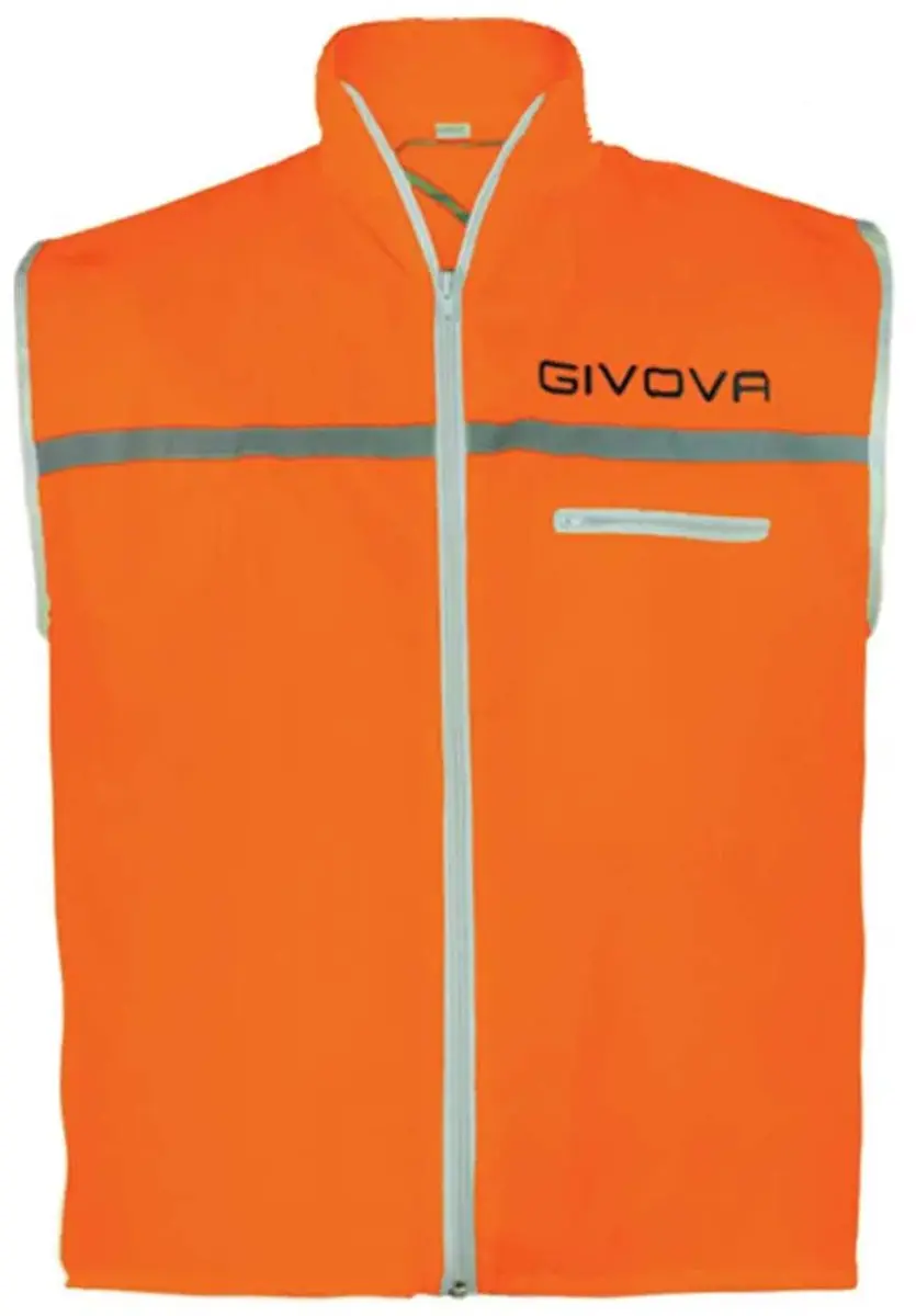 Givova Reflecterend Trainingsvest - One Size - Oranje