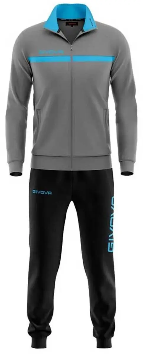 Givova One Trainingspak - XS - Dark Grey/Fluor Orange - afbeelding 5 van 5