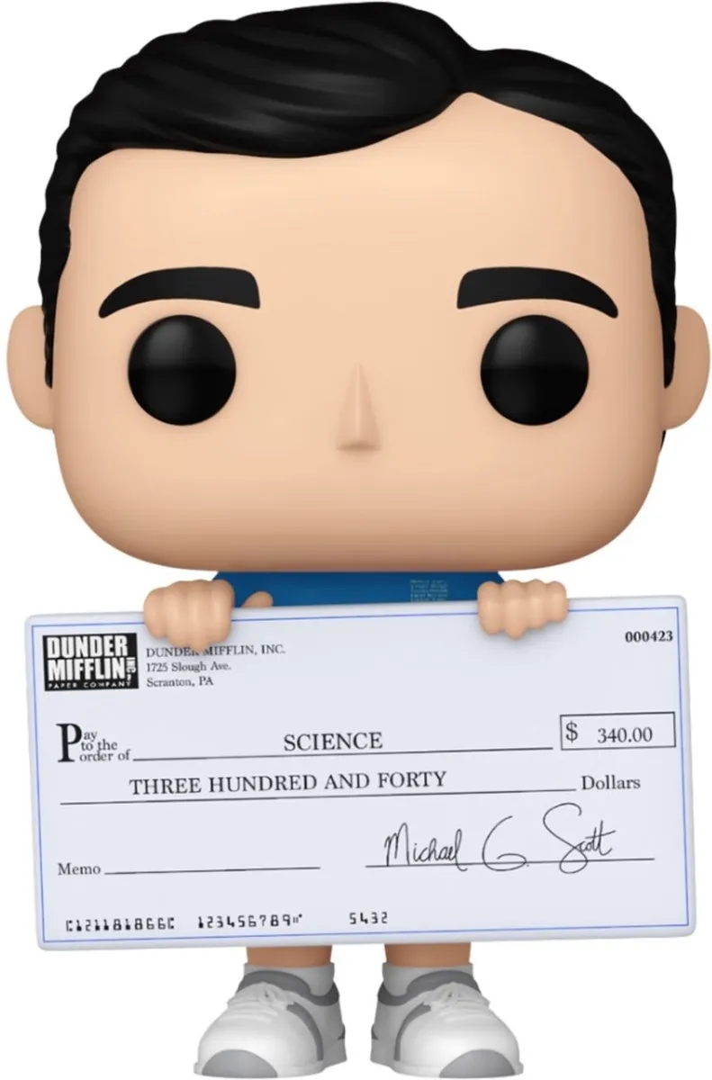 Funko Pop The Office Michael Scott - 9,5 cm - #1395 - afbeelding 4 van 6