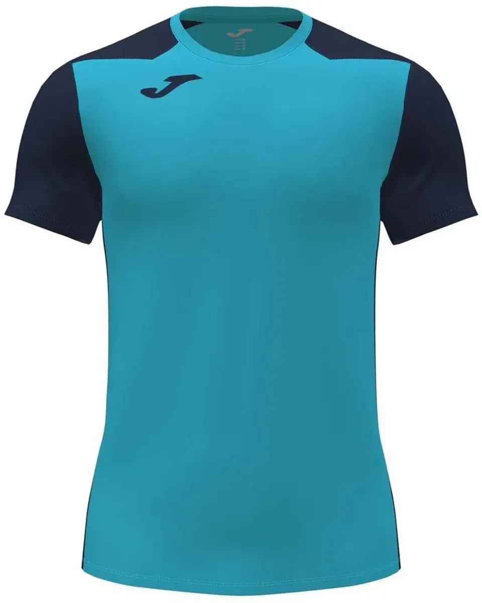 Joma Heren Record II T-shirt - Fluor Turquoise - L