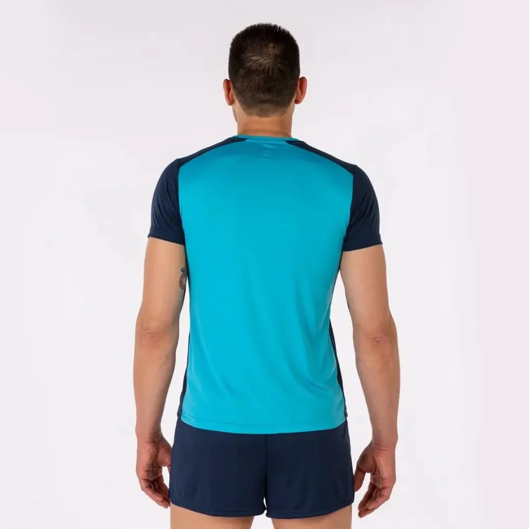 Joma Heren Record II T-shirt - Fluor Turquoise - L