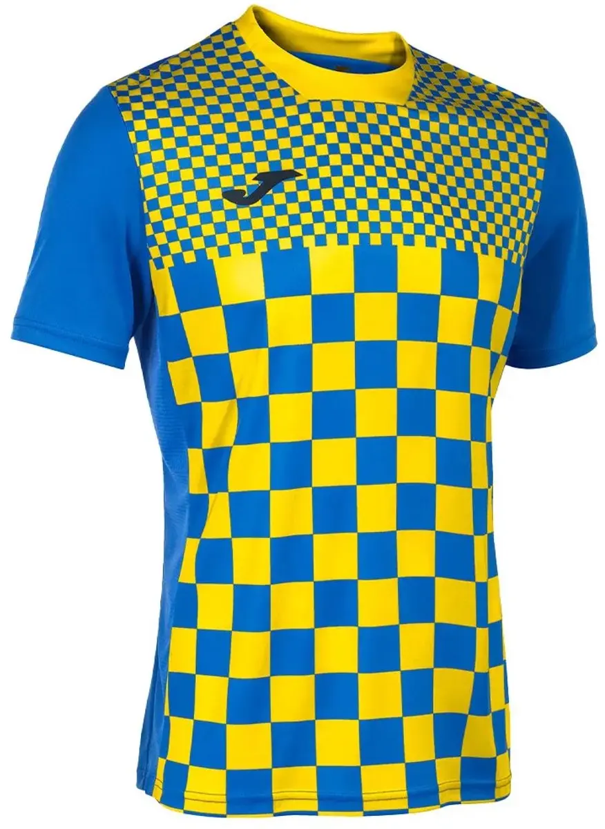 Joma Flag III T-shirt - S - Royal/Geel