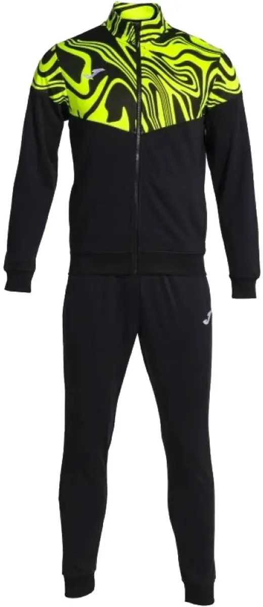 Joma Lion Ii Trainingspak Zwart 12-14 Years Jongen