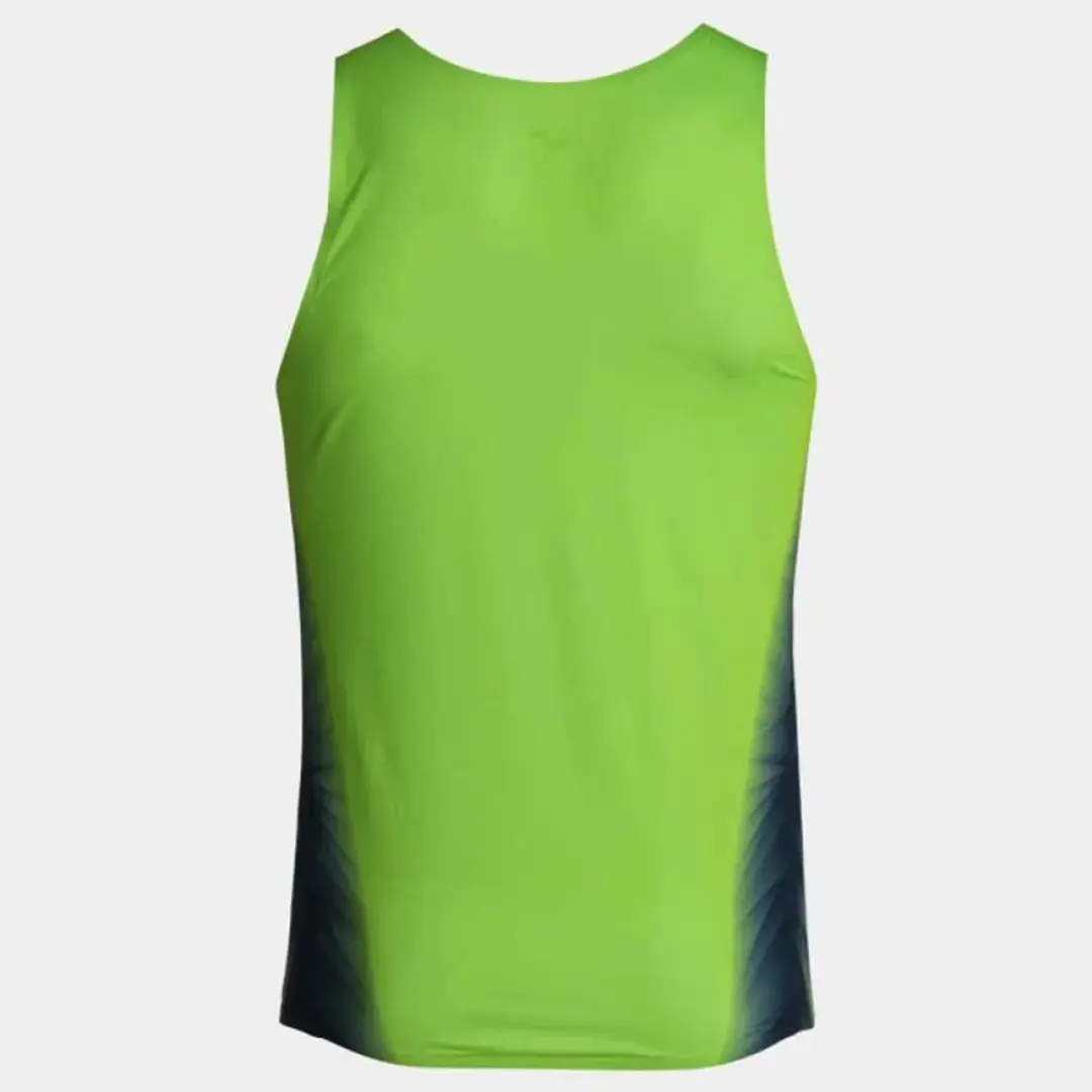 Joma Elite Xi Mouwloos T-shirt M - Fluor Green/Navy