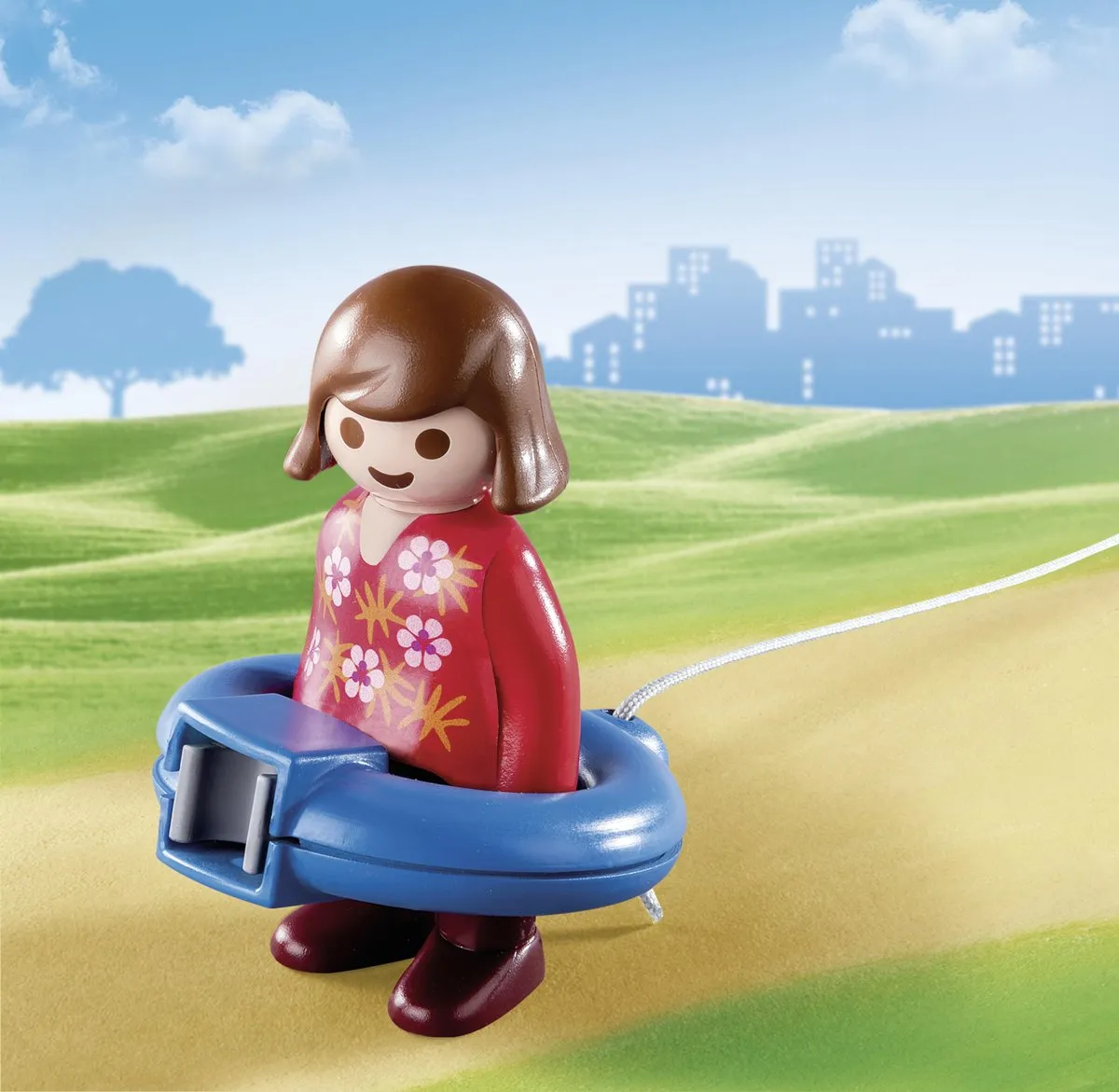 Playmobil 1.2.3 Hondentrein 70406 - Multicolor
