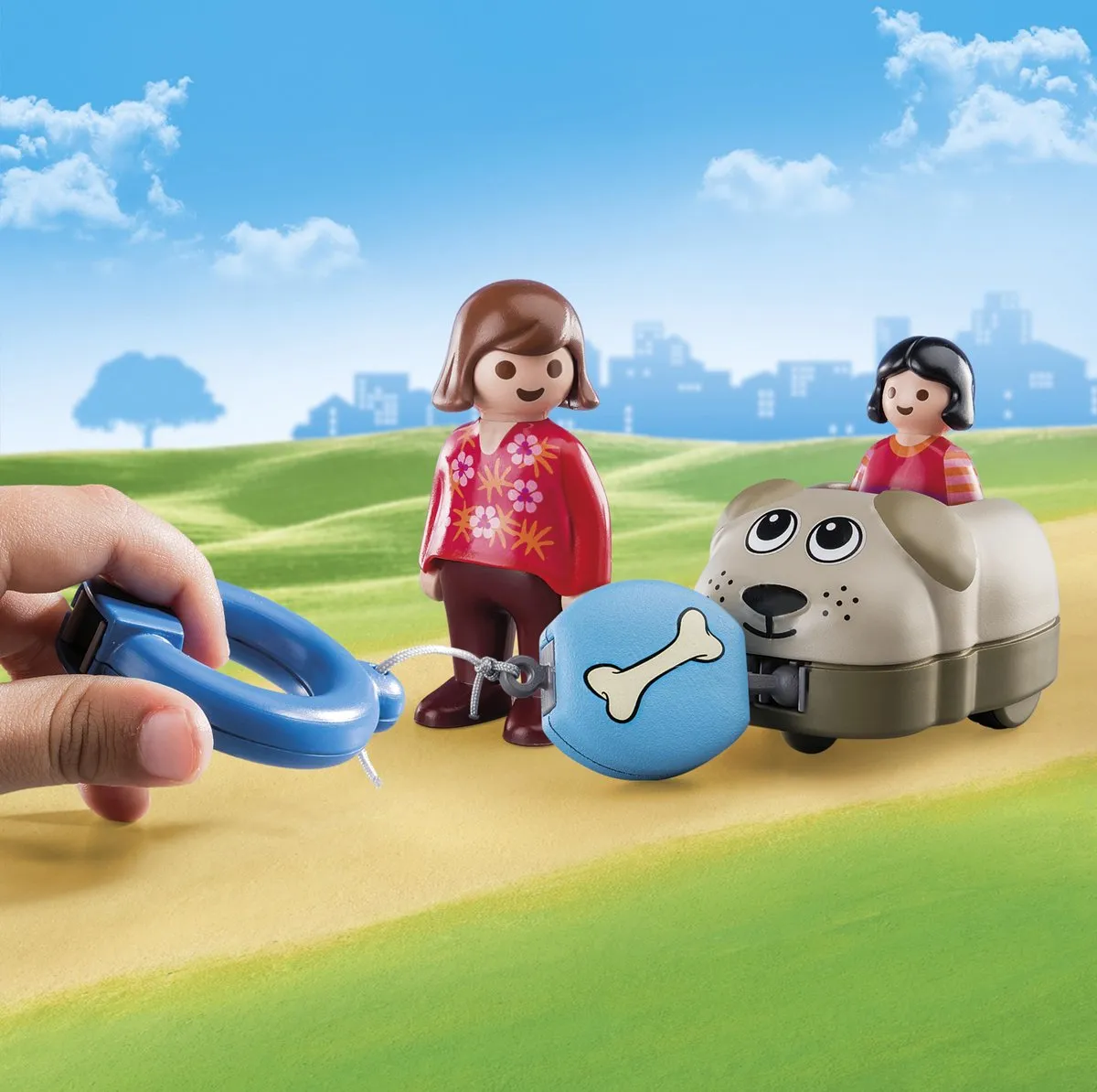 Playmobil 1.2.3 Hondentrein 70406 - Multicolor - afbeelding 6 van 6