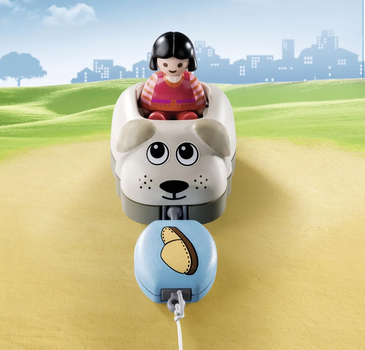 Playmobil 1.2.3 Hondentrein 70406 - Multicolor