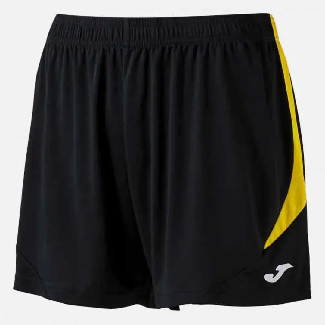 Joma Tokio II Korte Broek 128cm - Zwart/Geel