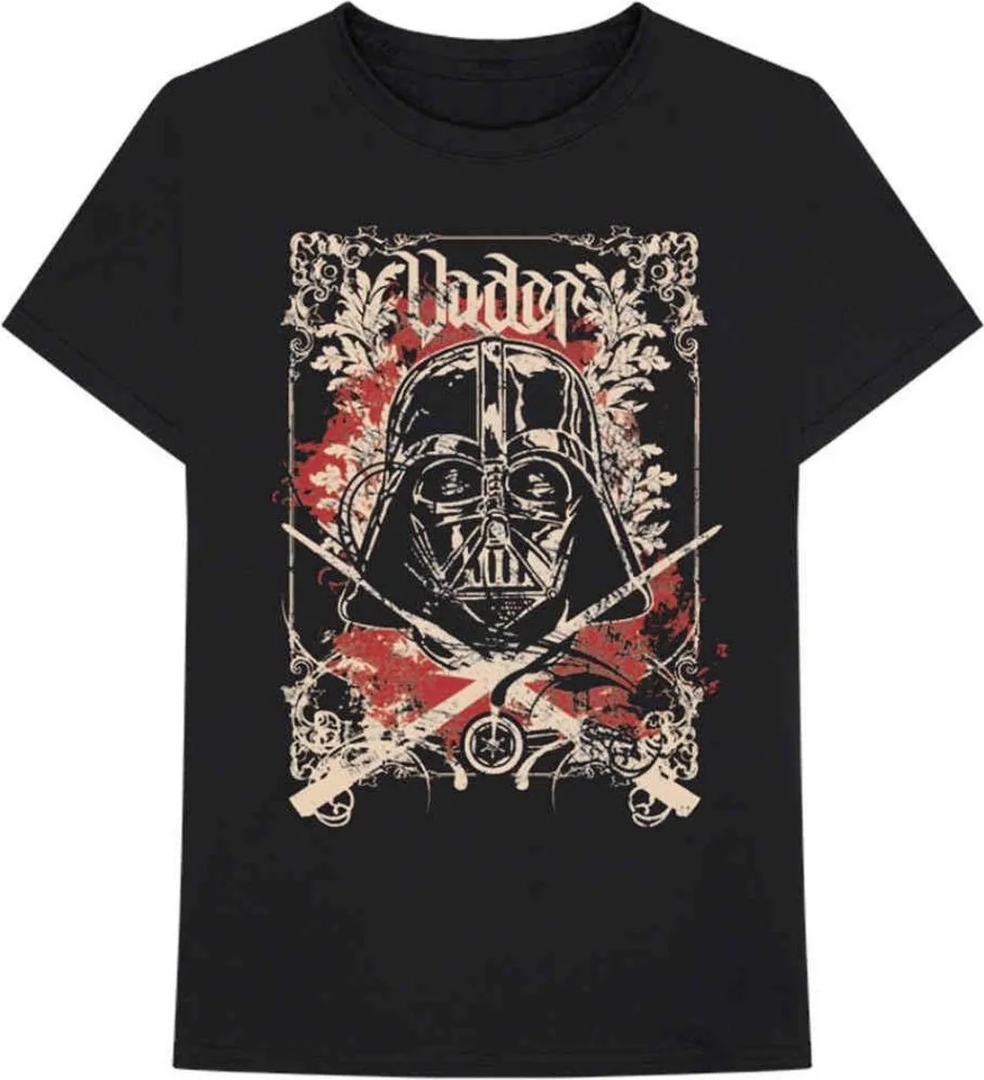 Star Wars Vader Décor Heren T-shirt S