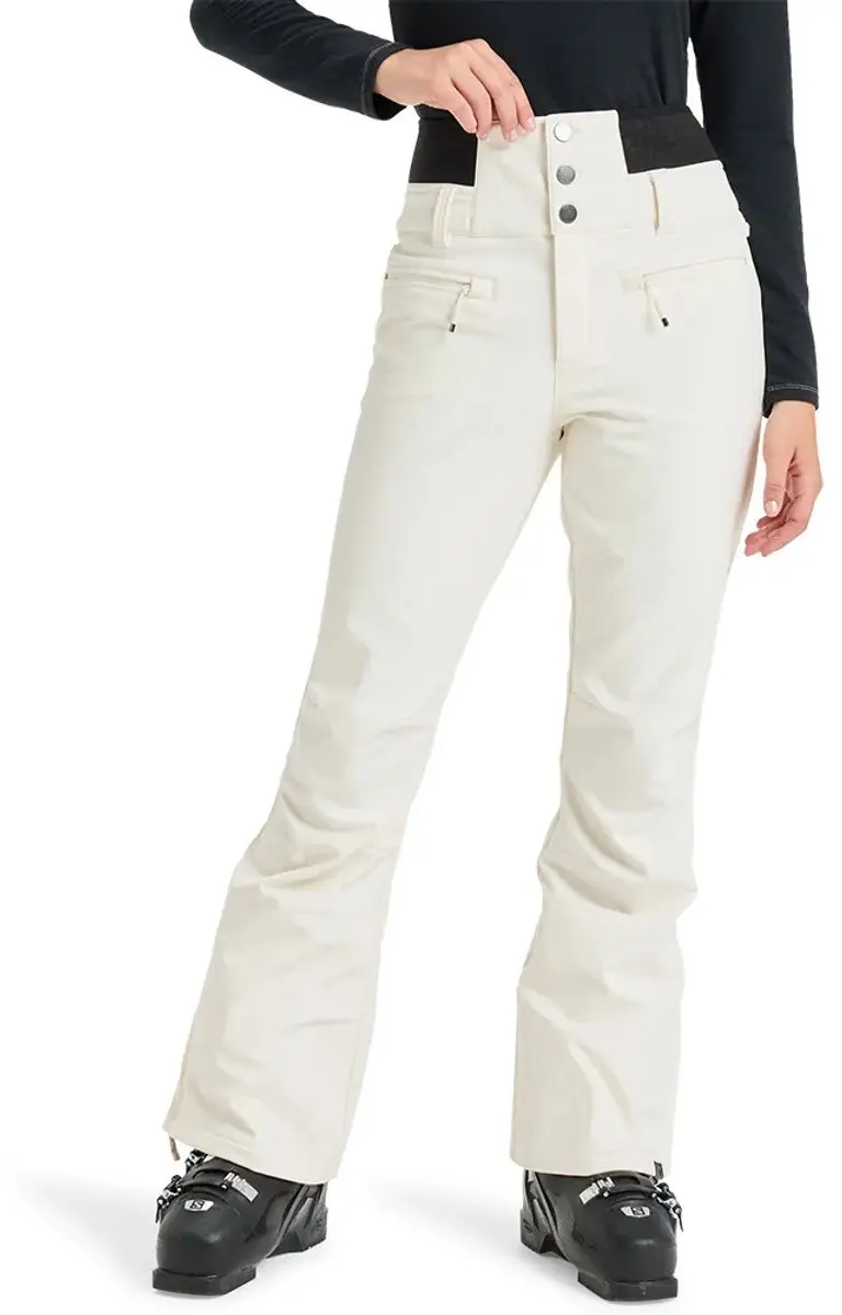 Roxy Rising High Broek Wit XL Vrouw