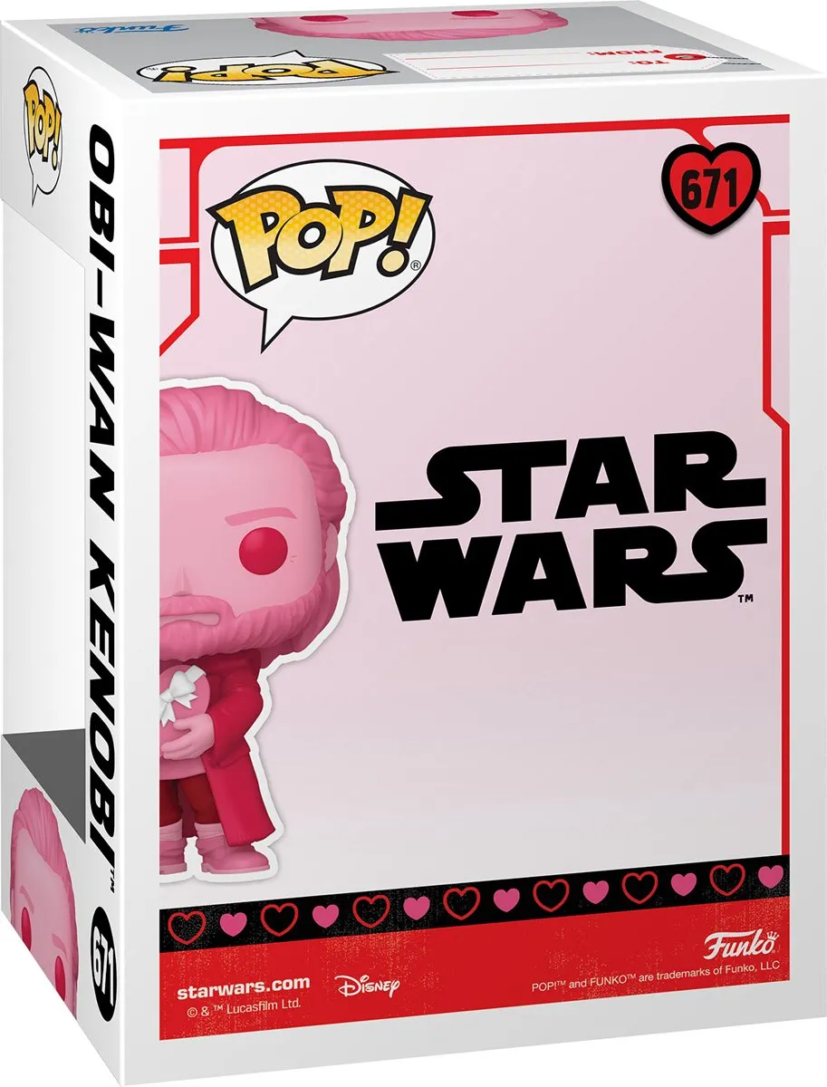 Funko Star Wars Obi-Wan Kenobi Valentine's Day Pop! - 76215