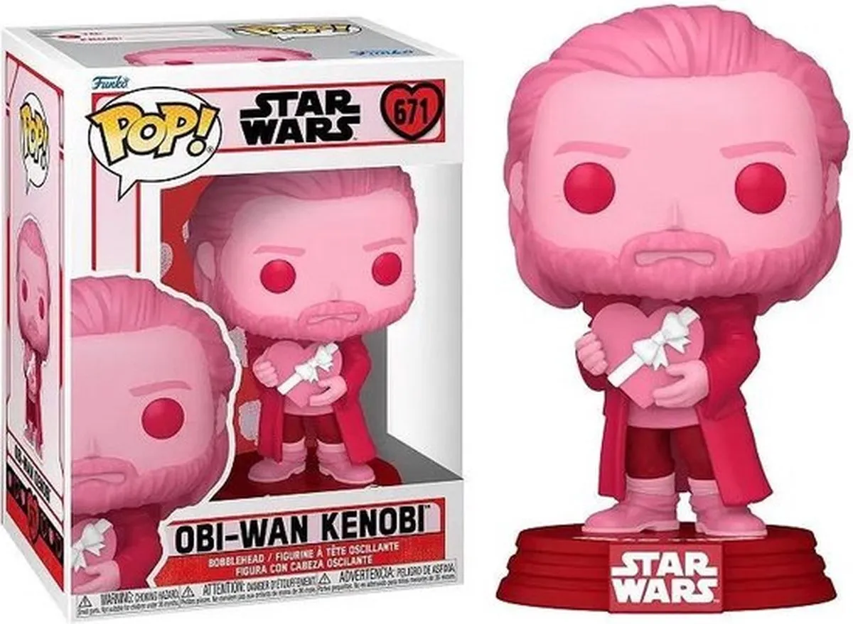 Funko Star Wars Obi-Wan Kenobi Valentine's Day Pop! - 76215