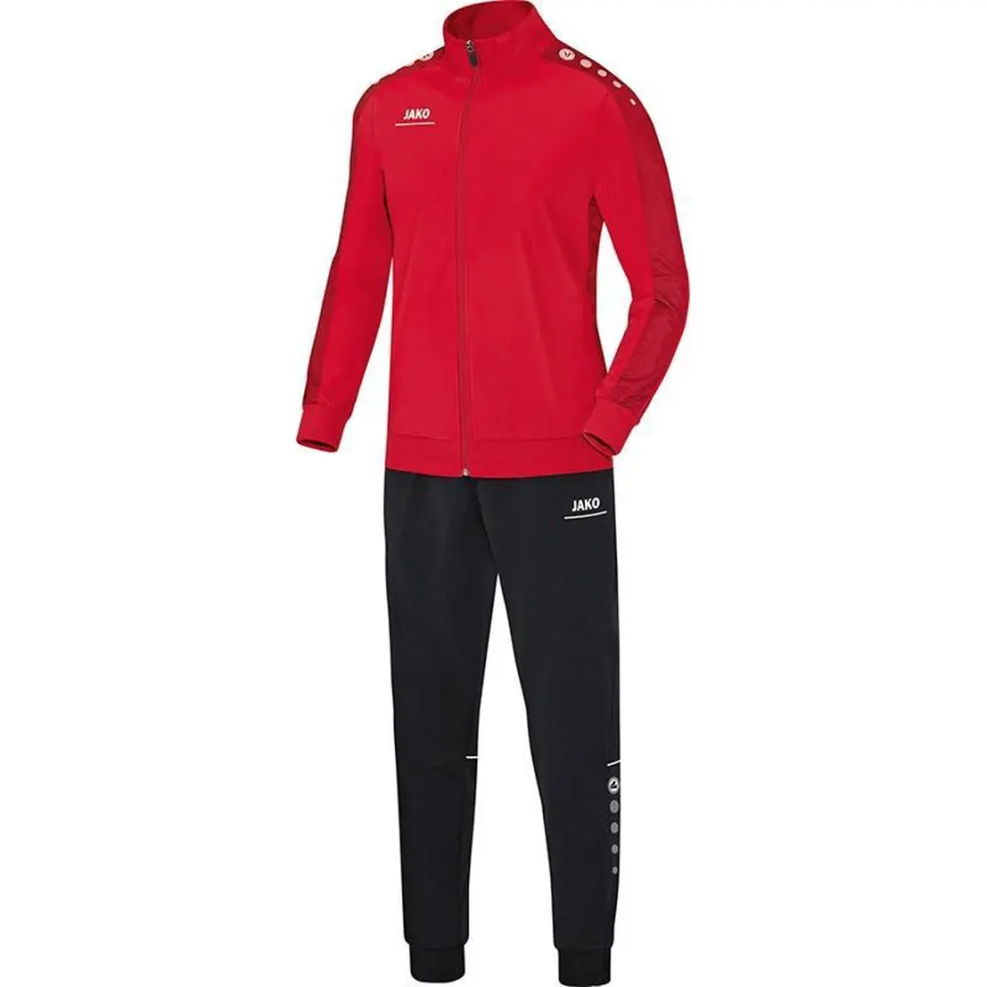 JAKO Striker Senior Polyester Jacket - Rood - XXXL - afbeelding 2 van 2