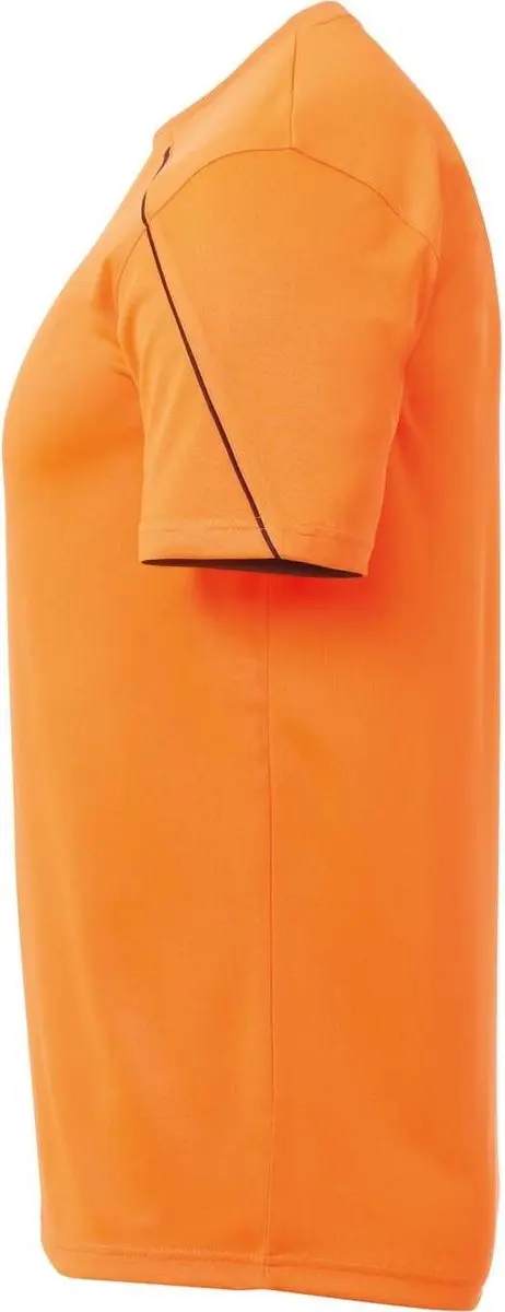 Uhlsport Stream 22 Shirt Heren - Fluoro Oranje/Zwart - 3XL