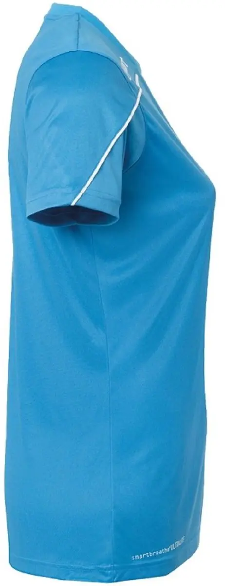 Uhlsport Stream 22 Shirt Dames - Cyaan/Wit - XL