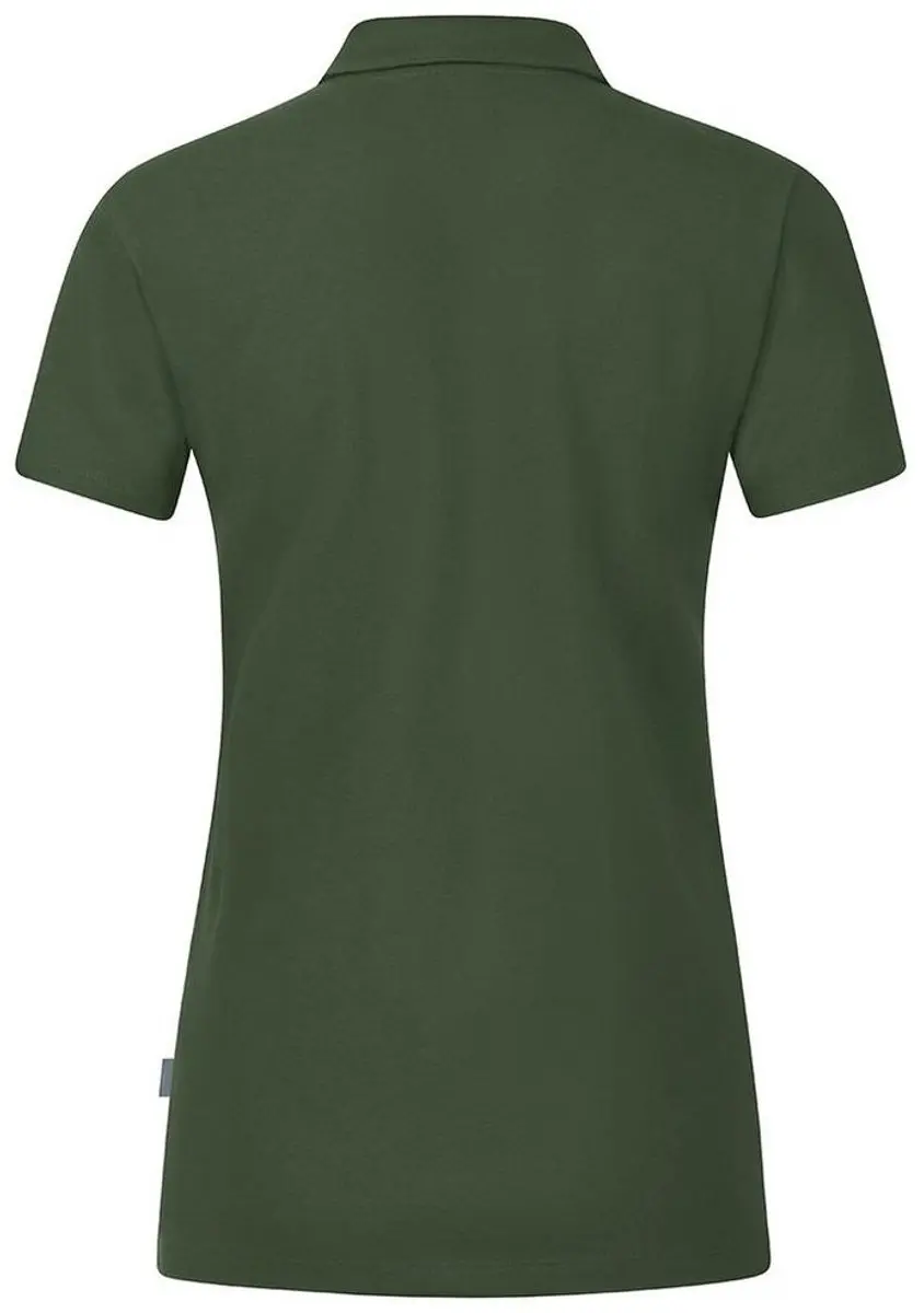 JAKO Organic Polo Stretch Dames - Olijfgroen 46