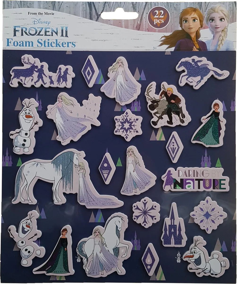 Disney Frozen Daring by Nature Stickers