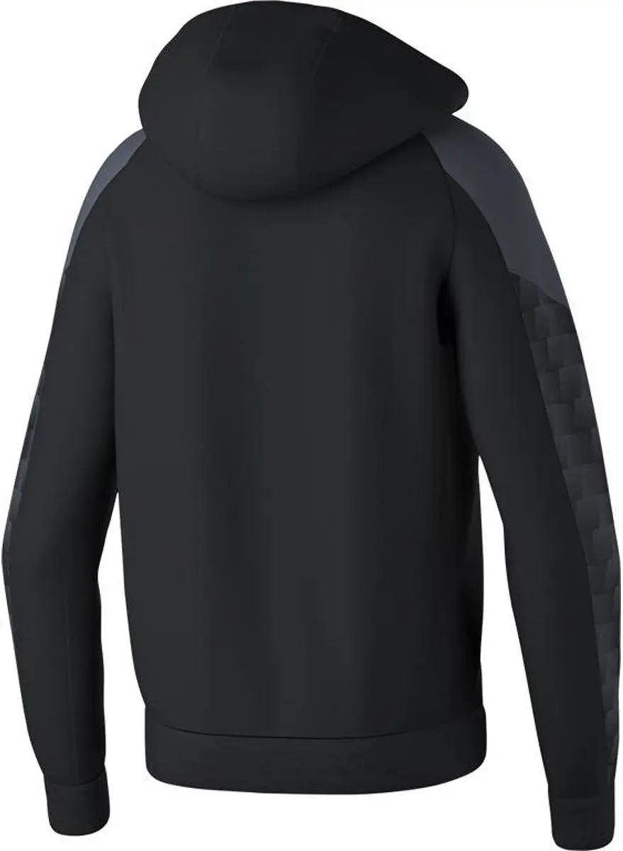 Erima Evo Star Trainingsjack Kinderen 152 - Zwart/Slate Grey